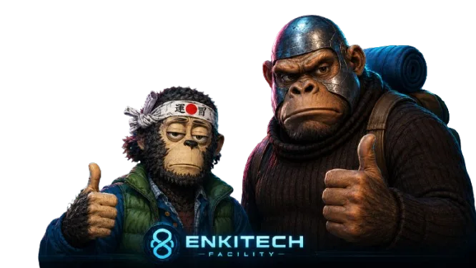 Two ApeScape adventurers ready for Top Side and dungeon exploration